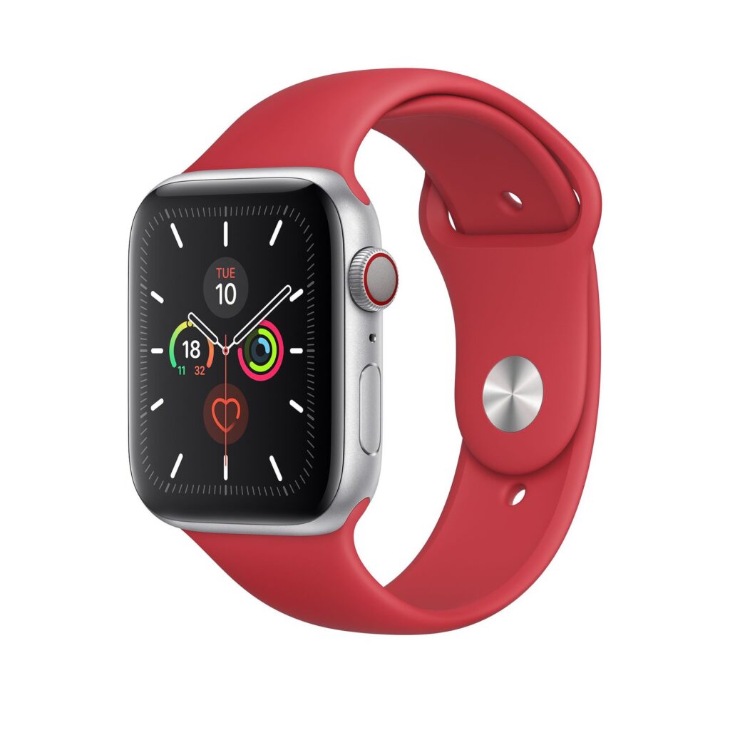 Silikona Siksniņa Priekš Apple Watch – Sarkans