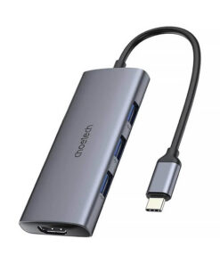 Choetech HUB-M19 USB-C 7in1 3x USB 3.0 + 4K HDMI + SD/TF + USB-C PD – Hall