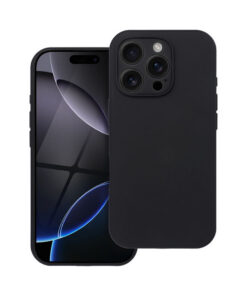 iPhone 16 Plus (6,7”) Silicone 2mm kotelo Magsafella – Musta