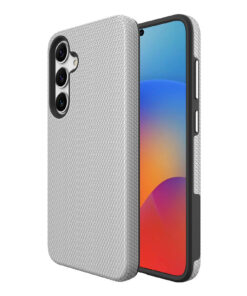 Perfectionists Triangle Case for Samsung Galaxy A56 5G (6,7″) – Silver