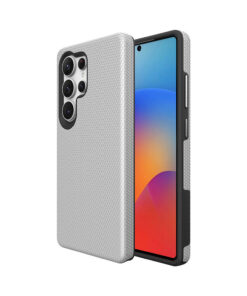 Perfectionists Triangle Case for Samsung Galaxy S25 Ultra (6,9″) – Silver