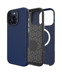 iPhone 16 Pro Max (6,9″) Perfectionists Triangle Mag -kotelo – Tummansininen