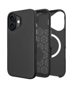 Perfectionists Triangle Mag Case for iPhone 16 (6,1″) – Black