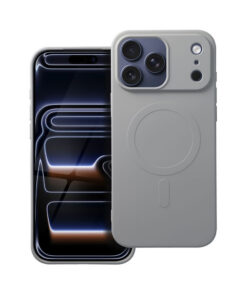 iPhone 17 Pro Max (6,9″) Mag Cover silikoonümbris – Titanium