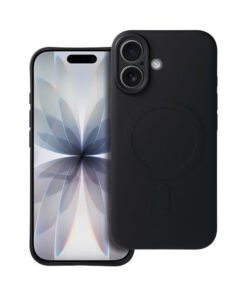 iPhone 17 (6,3″) Mag Cover silikoonümbris – Must