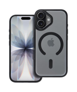 iPhone 17 (6,3″) Matte Mag Cover ümbris – Must