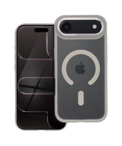 Apvalks Matte Mag Cover ar MagSafe priekš iPhone 17 Air (6,6″) – Titanium