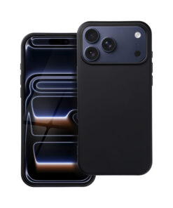 iPhone 17 Pro Max (6,9″) Forcell silikoonümbris – Must