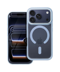 Apvalks Matte Mag Cover ar MagSafe priekš iPhone 17 Pro (6,3″) – Gaiši zils