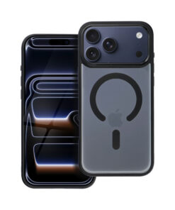iPhone 17 Pro Max (6,9″) Matte Mag Cover ümbris – Must